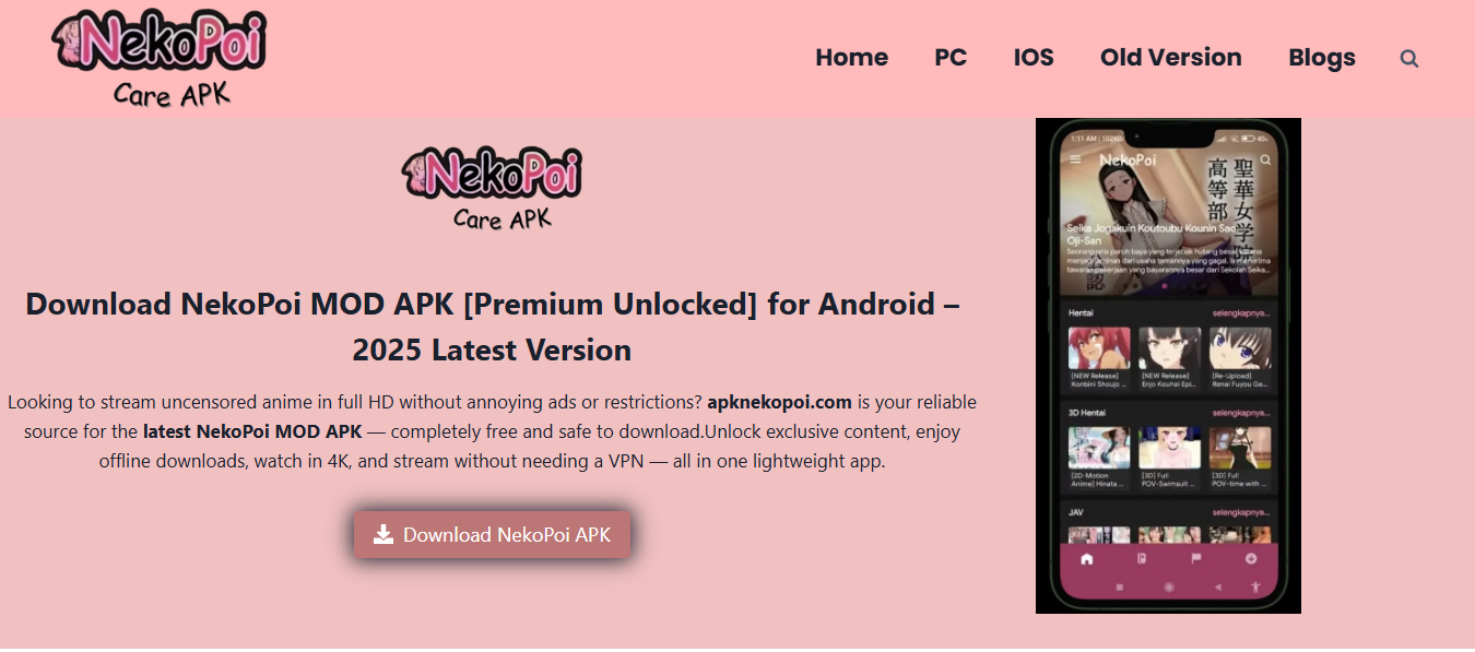 Download NekoPoi MOD APK for PC (2025) Premium Unlocked